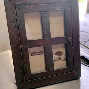 Rare woods picture frame